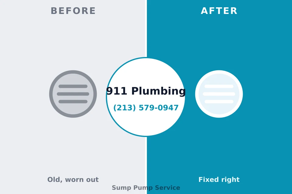 Before and after: plumbing repair Sulphur Rock, AR